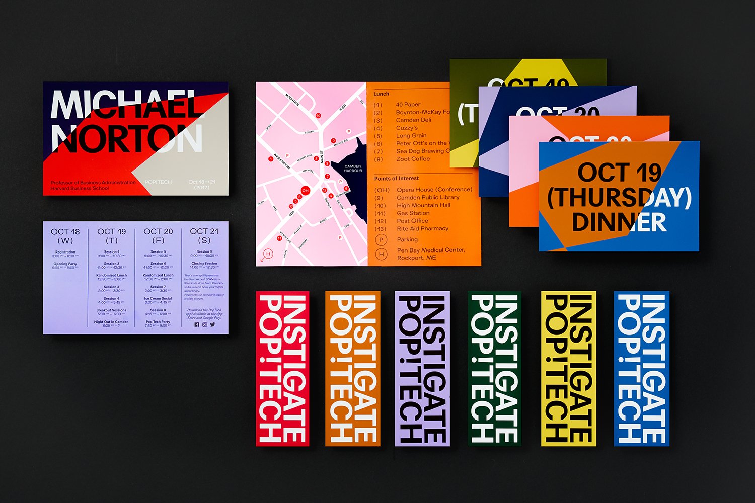 New Graphic Identity for PopTech by Collins — BP&O