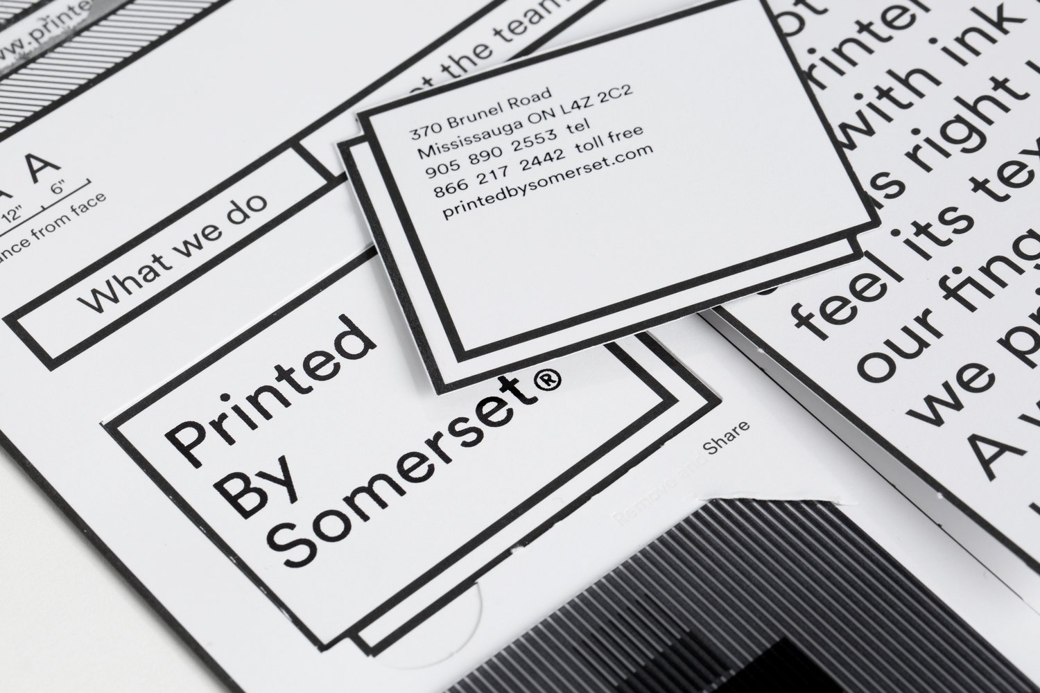 New Brand Identity for Printed by Somerset by Leo Burnett — BP&O