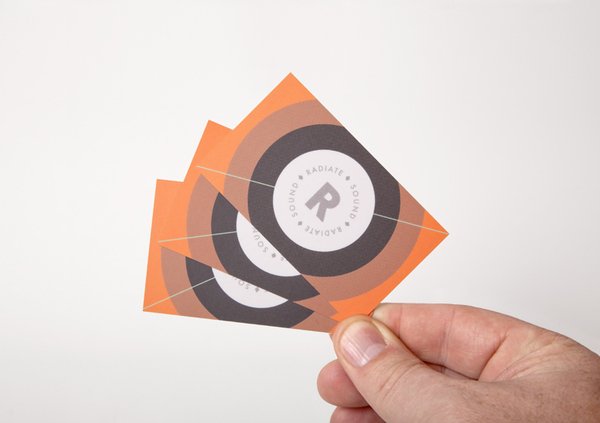 Brand Identity for Radiate Sound by Bradley Rogerson - BP&O