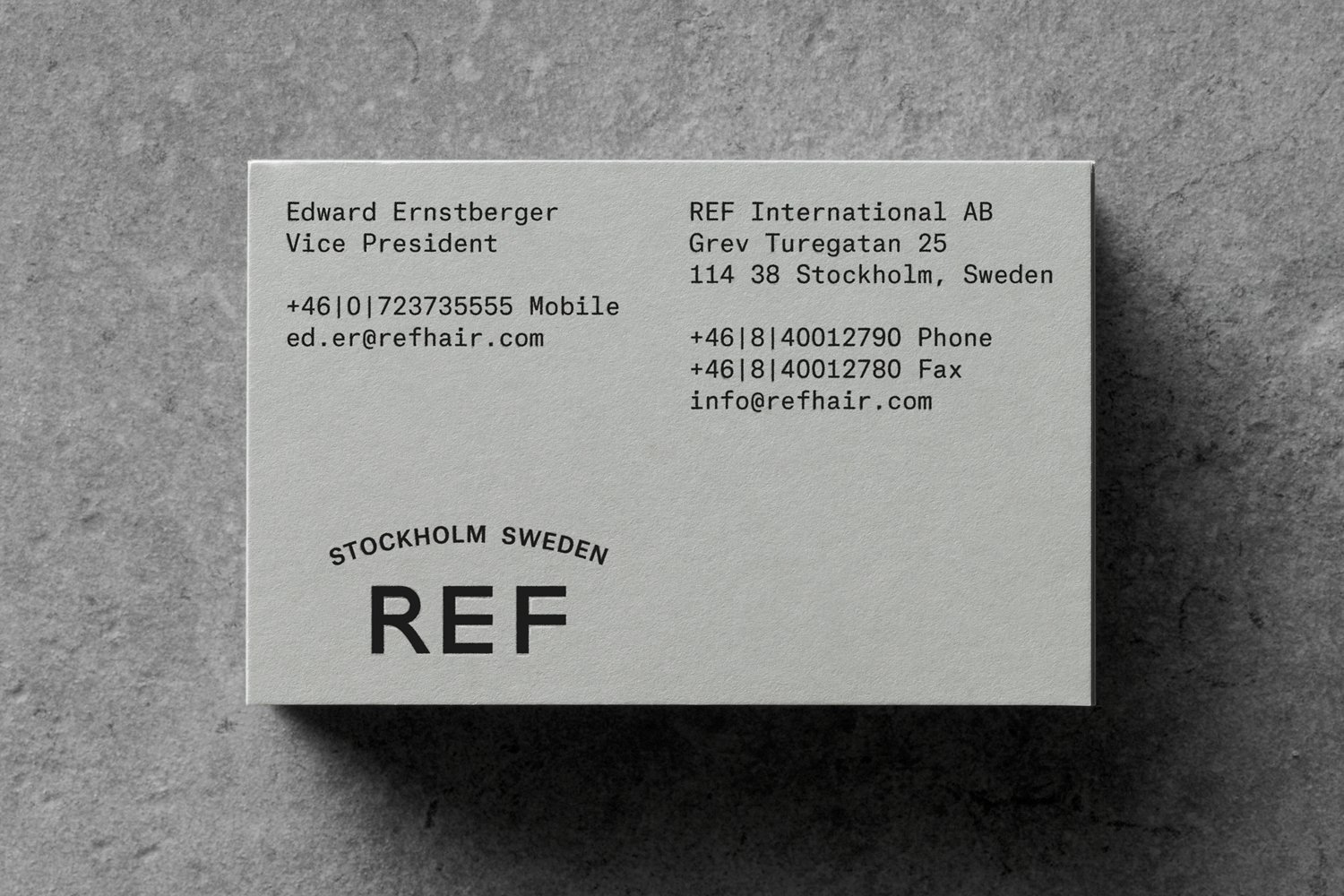 New Branding & Packaging Design for REF by Kurppa Hosk — BP&O