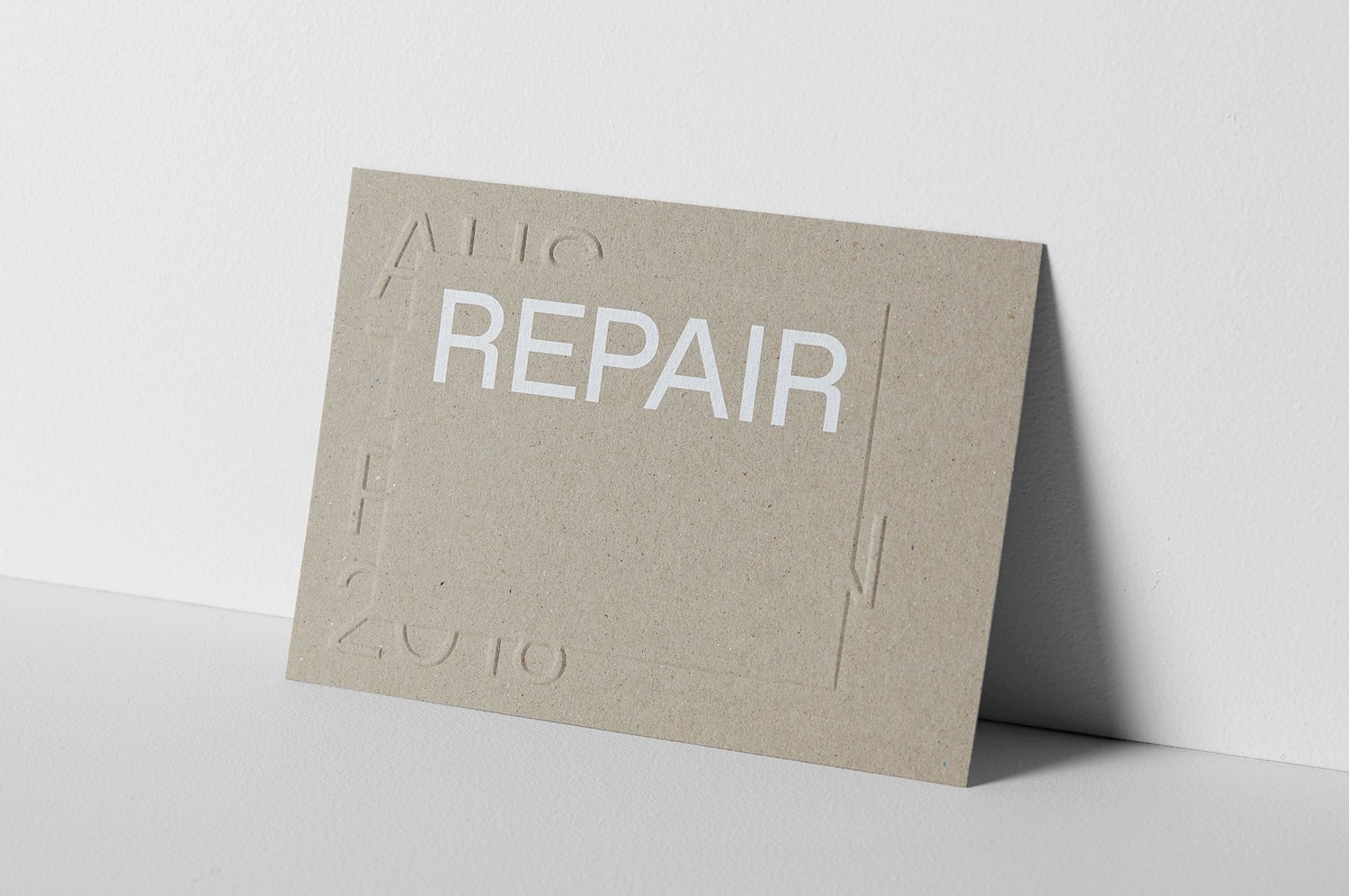 Graphic Identity for Repair by Studio Round — BP&O