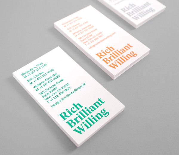 New Logo and Brand Identity for Rich Brilliant Willing - BP&O