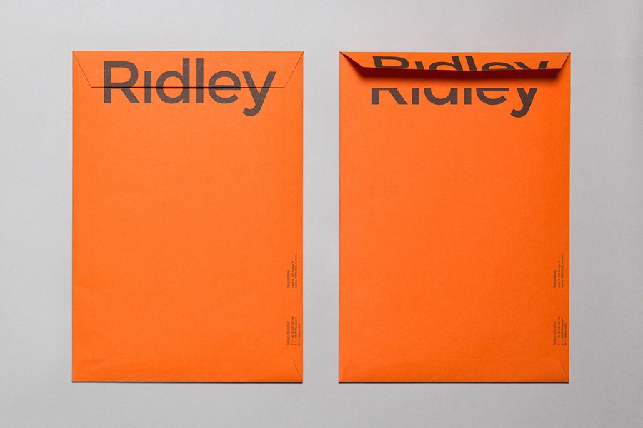 New Brand Identity for Ridley by RE: - BP&O