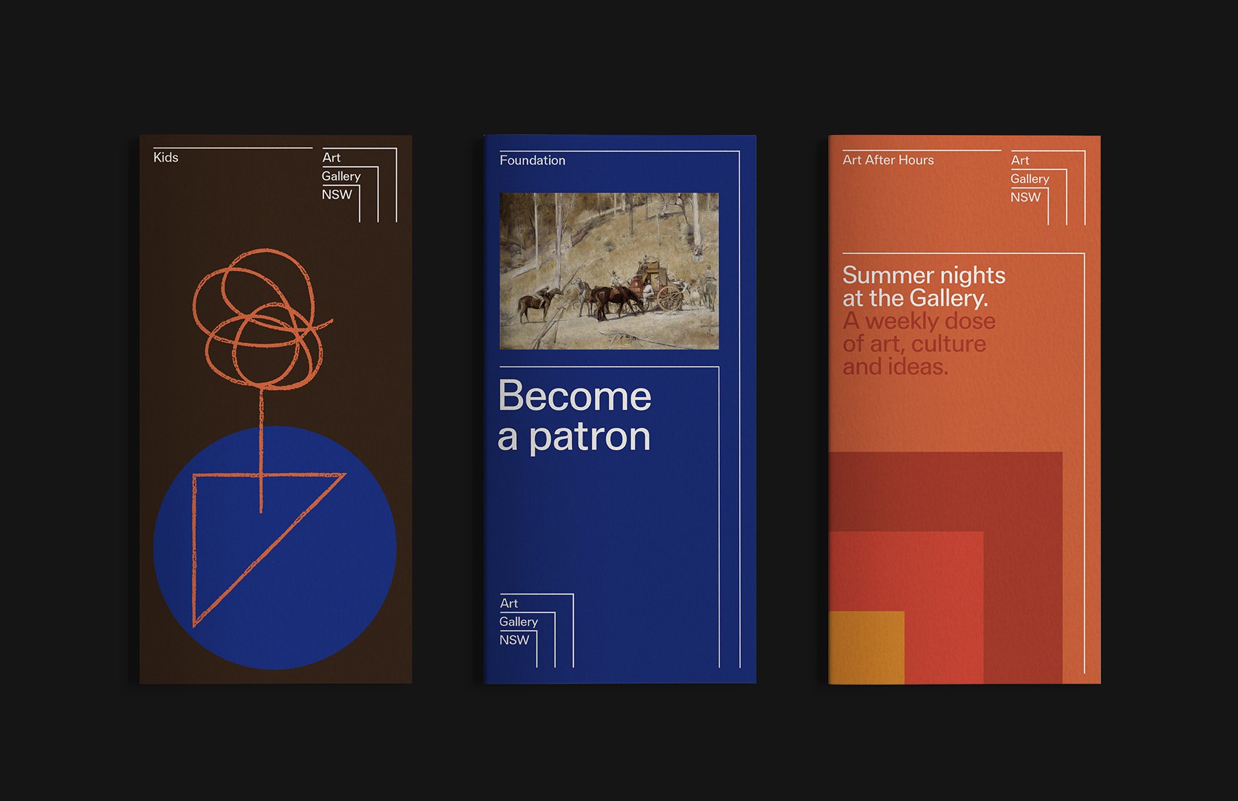 New Logo & Branding for Art Gallery of NSW by Mucho — BP&O