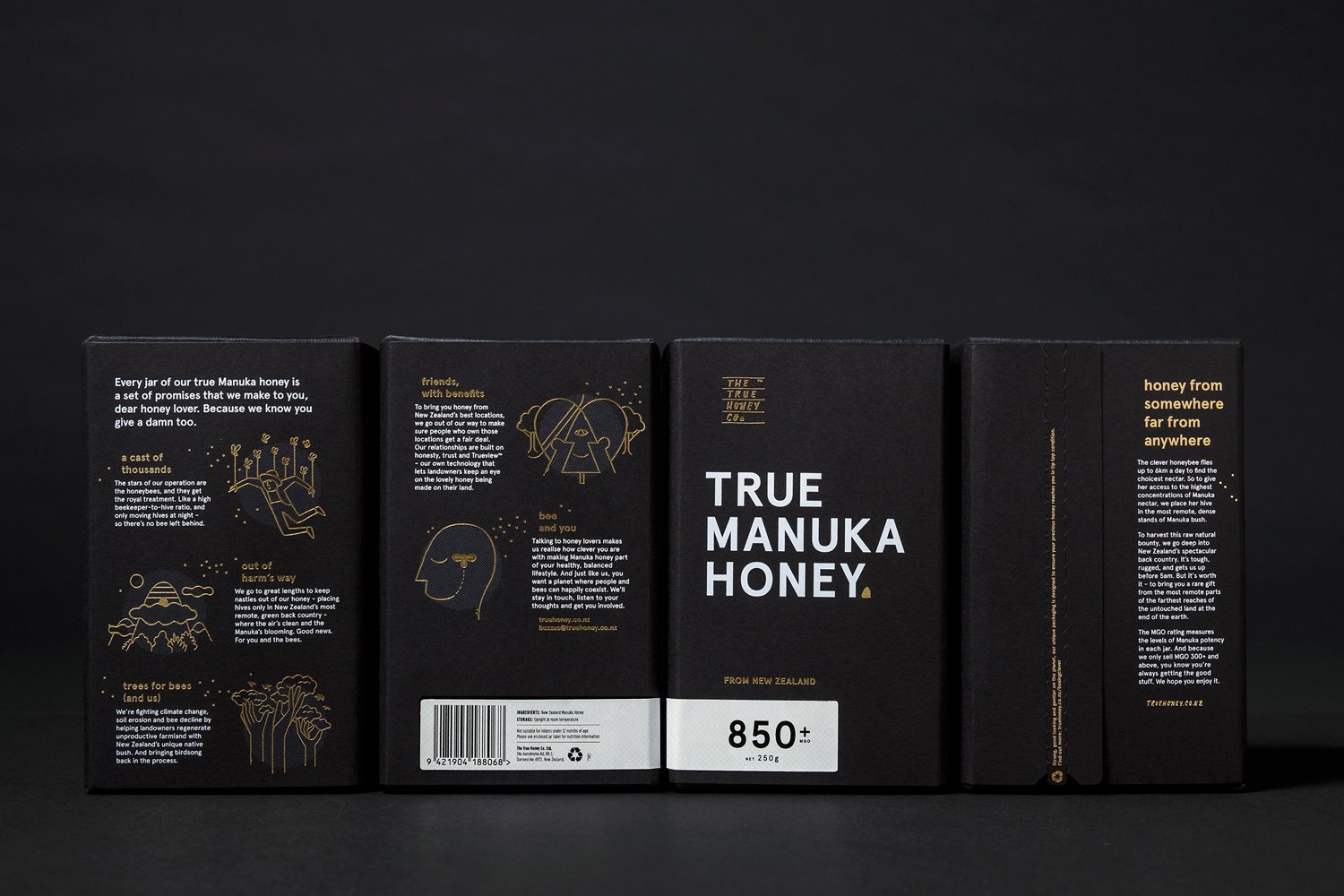 Branding for The True Honey Co. by Marx Design — BP&O