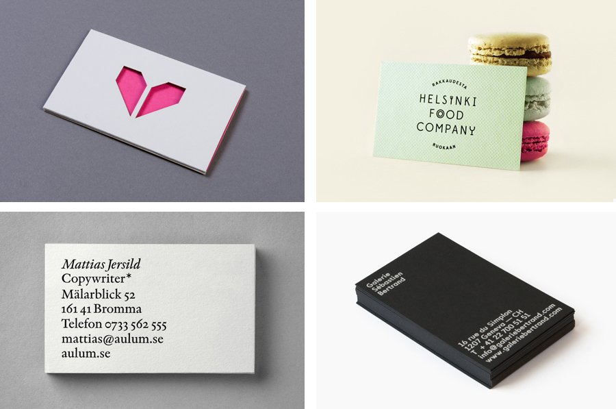 The Best Business Card Designs No.6 — BP&O
