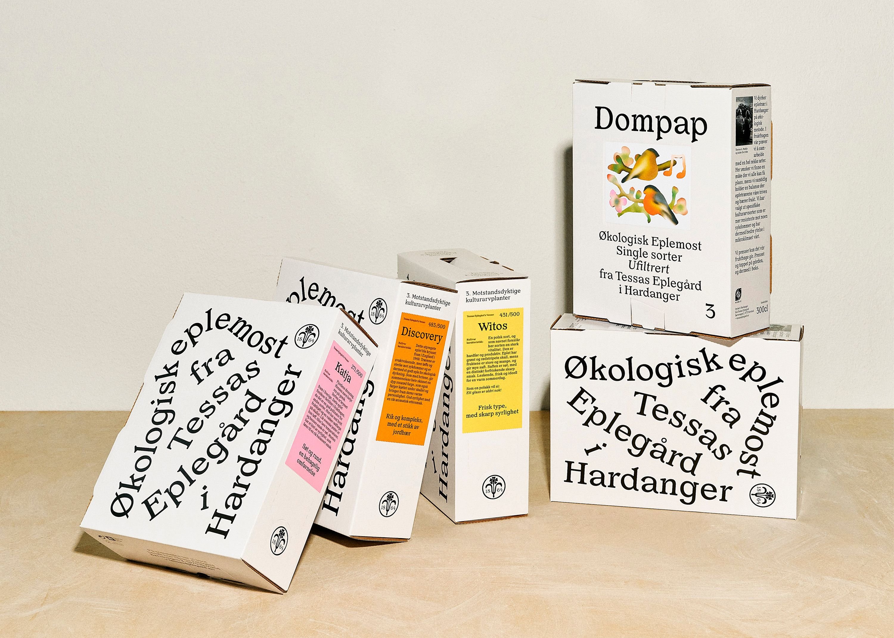 Branding & Packaging for Tessas Eplegård by Olssøn Barbieri — BP&O