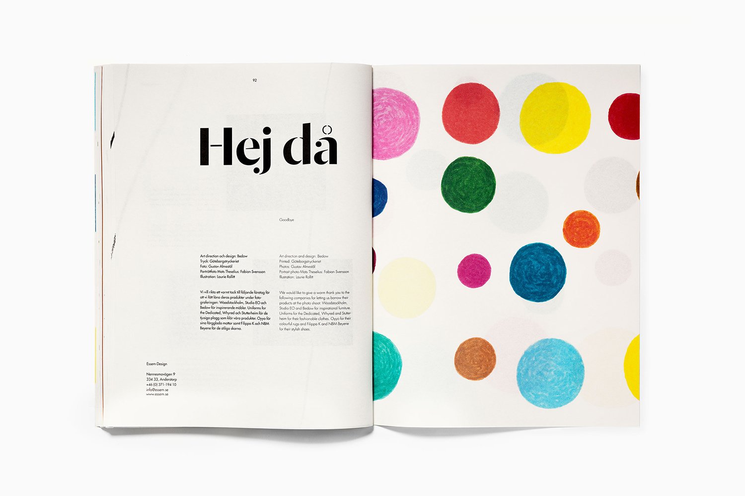 Catalogue for Essem Design by Bedow — BP&O