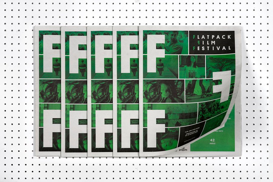 Brand Identity for Flatpack Film Festival by Dot Dash - BP&O