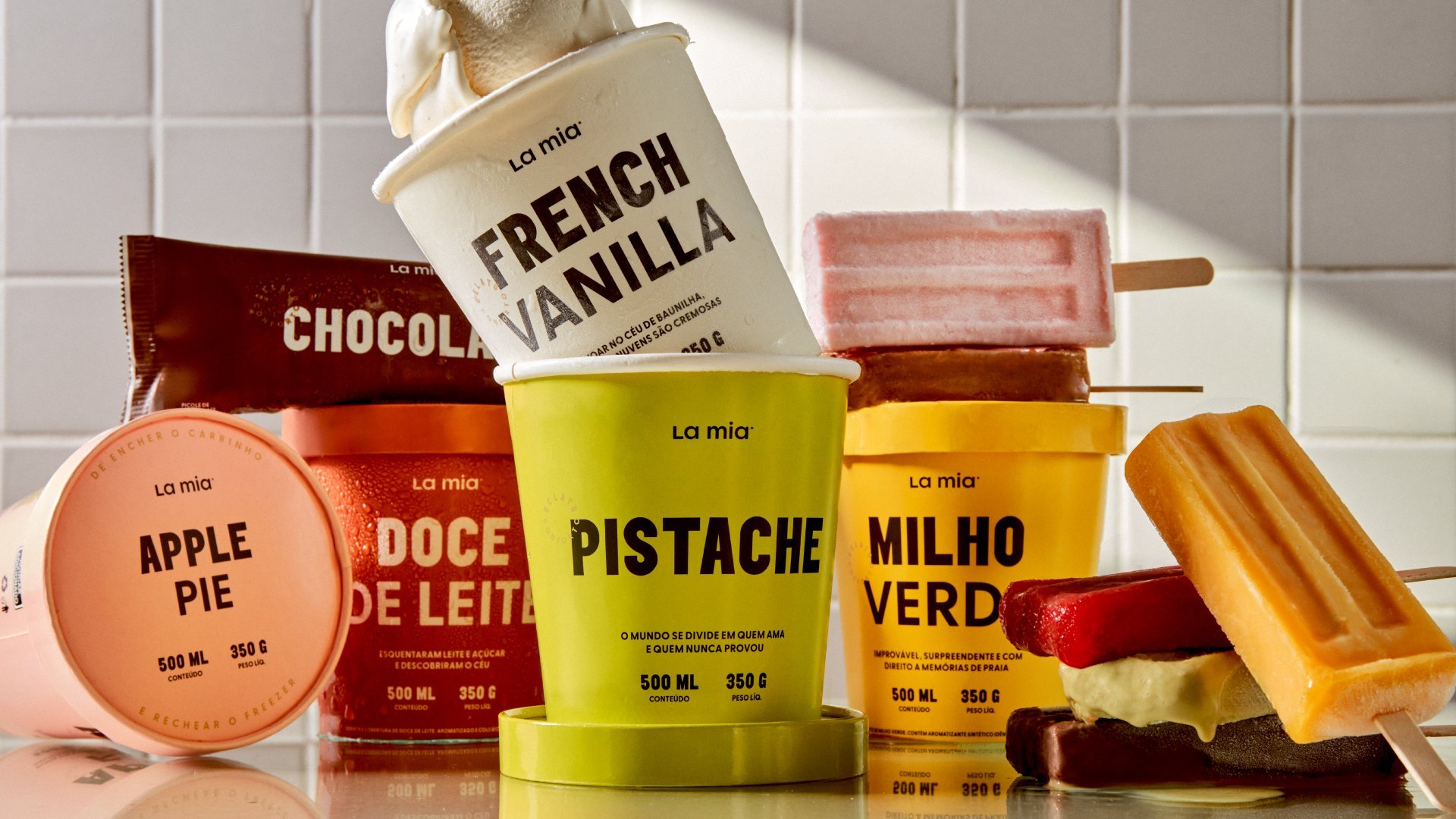 New Logo & Branding for La Mia by Papanapa — BP&O