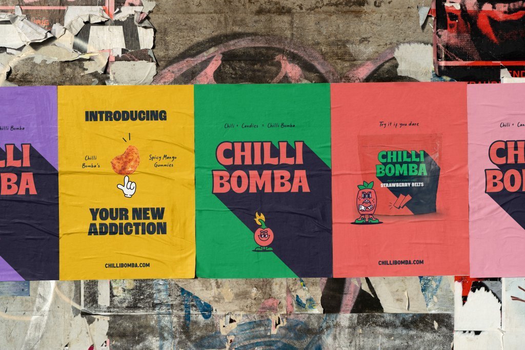 New Logo & Branding for Chilli Bomba by New Genre — BP&O