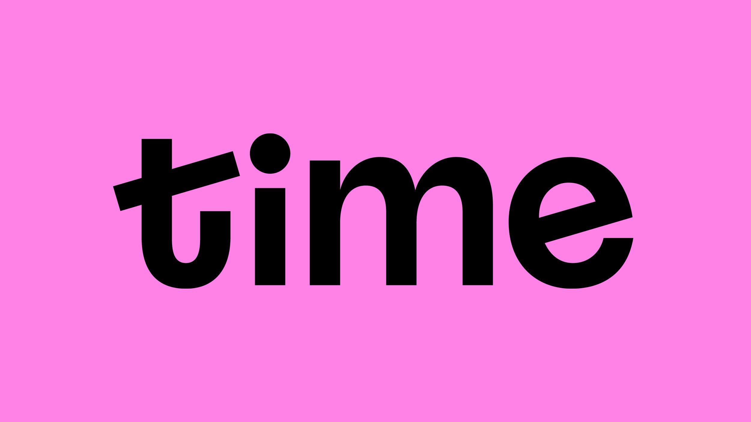 New Logotype & Brand Identity for Time by For The People — BP&O