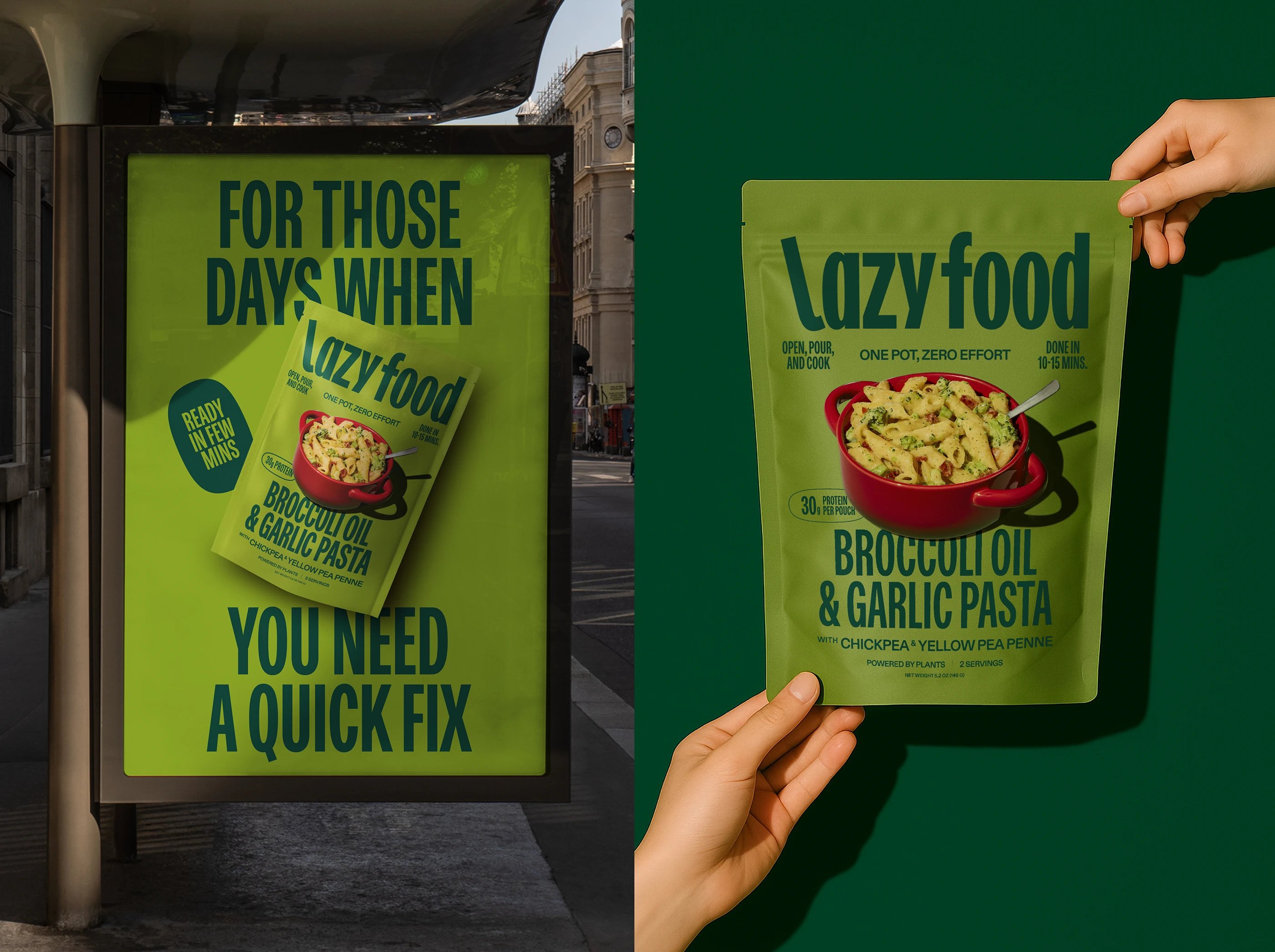 Lazy Food, Big Energy — BP&O