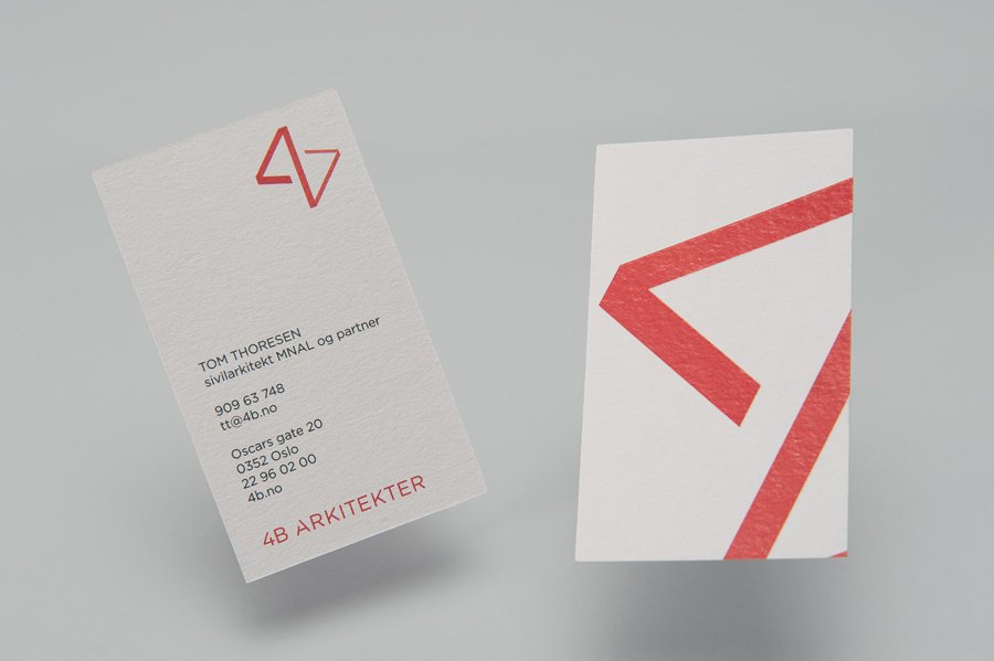 Brand Identity for 4B Arkitekter by Commando Group — BP&O