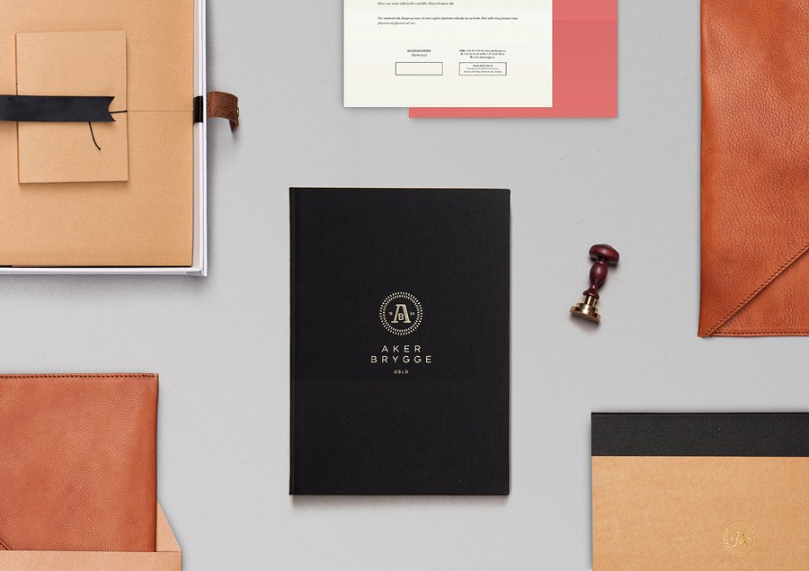 New Brand Identity for Aker Brygge by Bleed - BP&O