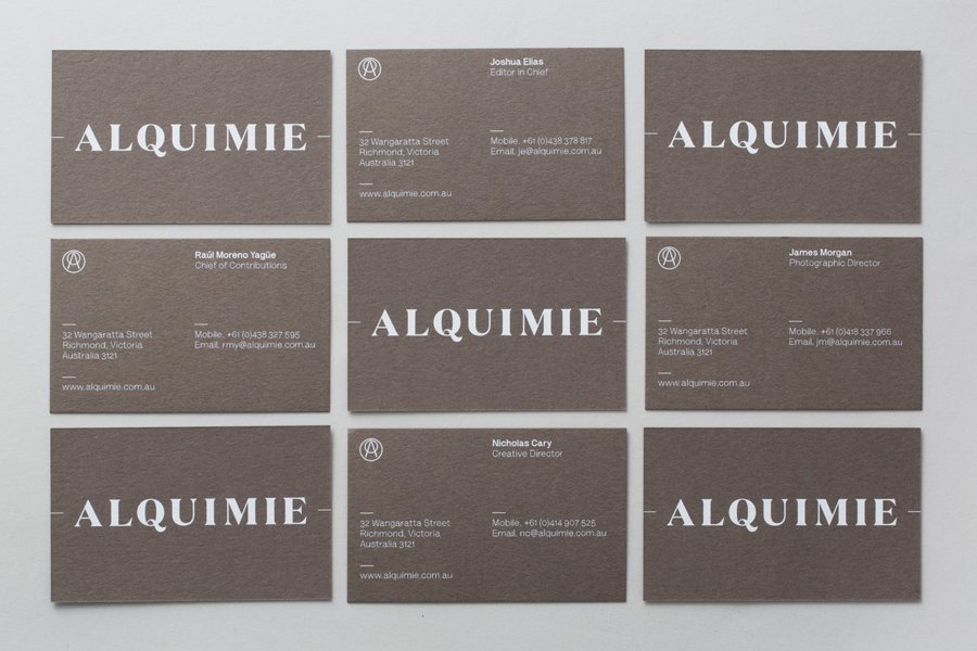 New Brand Identity for Alquimie by Thought Assembly - BP&O