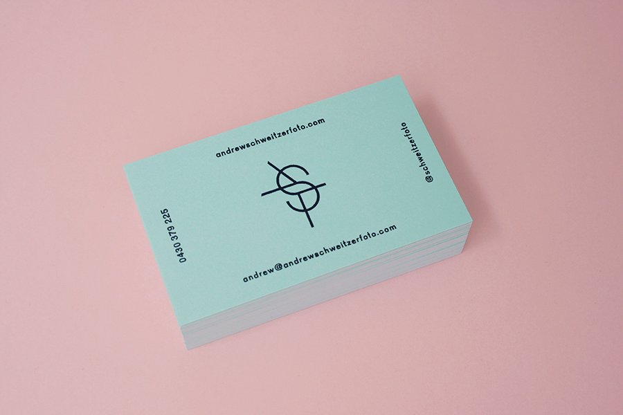 New Brand Identity for Andrew Schweitzer Foto - BP&O