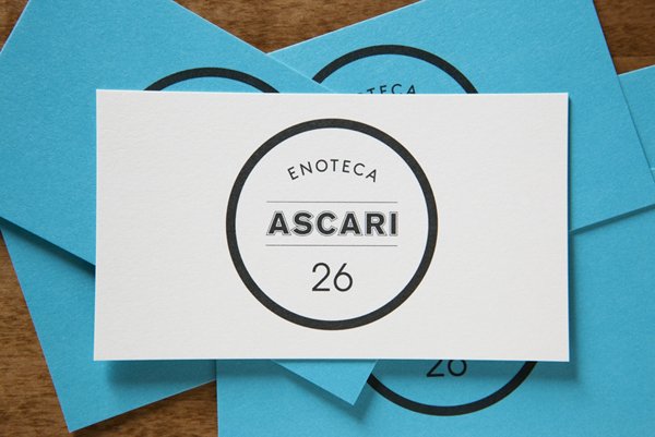 New Logo and BrandIdentity for Ascari Enoteca by Blok - BP&O