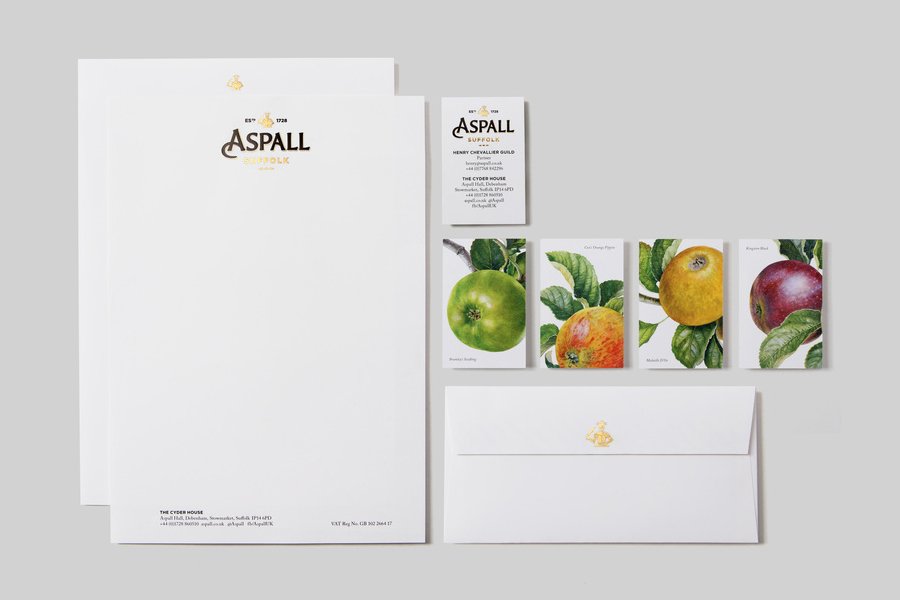 New Brand Identity for Aspall by NB Studio — BP&O