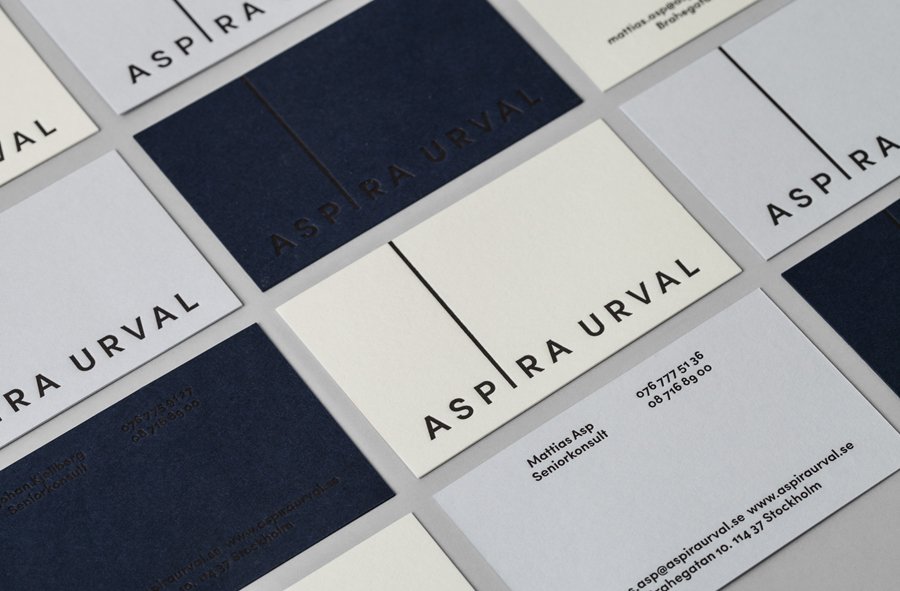 New Logo for Aspira Urval by BVD - BP&O