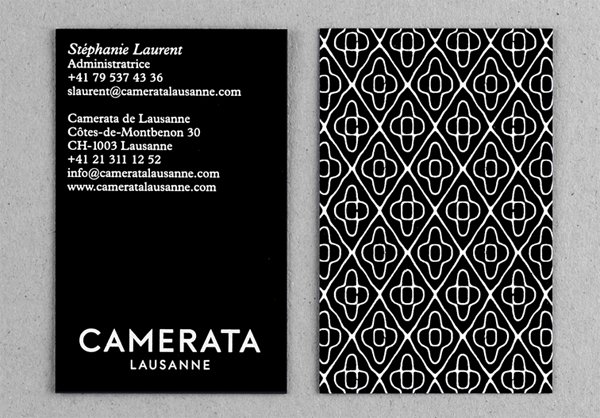 Brand Identity for Camerata Lausanne by Demian Conrad - BP&O