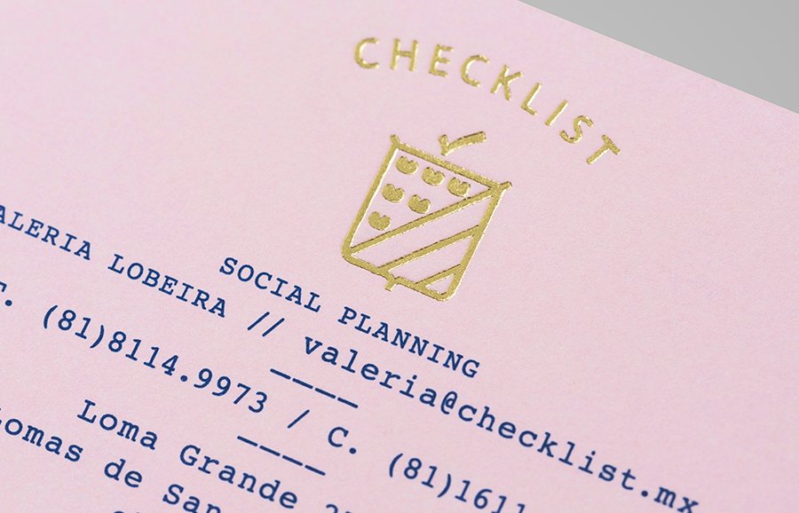 New Logo and Stationery for Checklist by Anagrama - BP&O