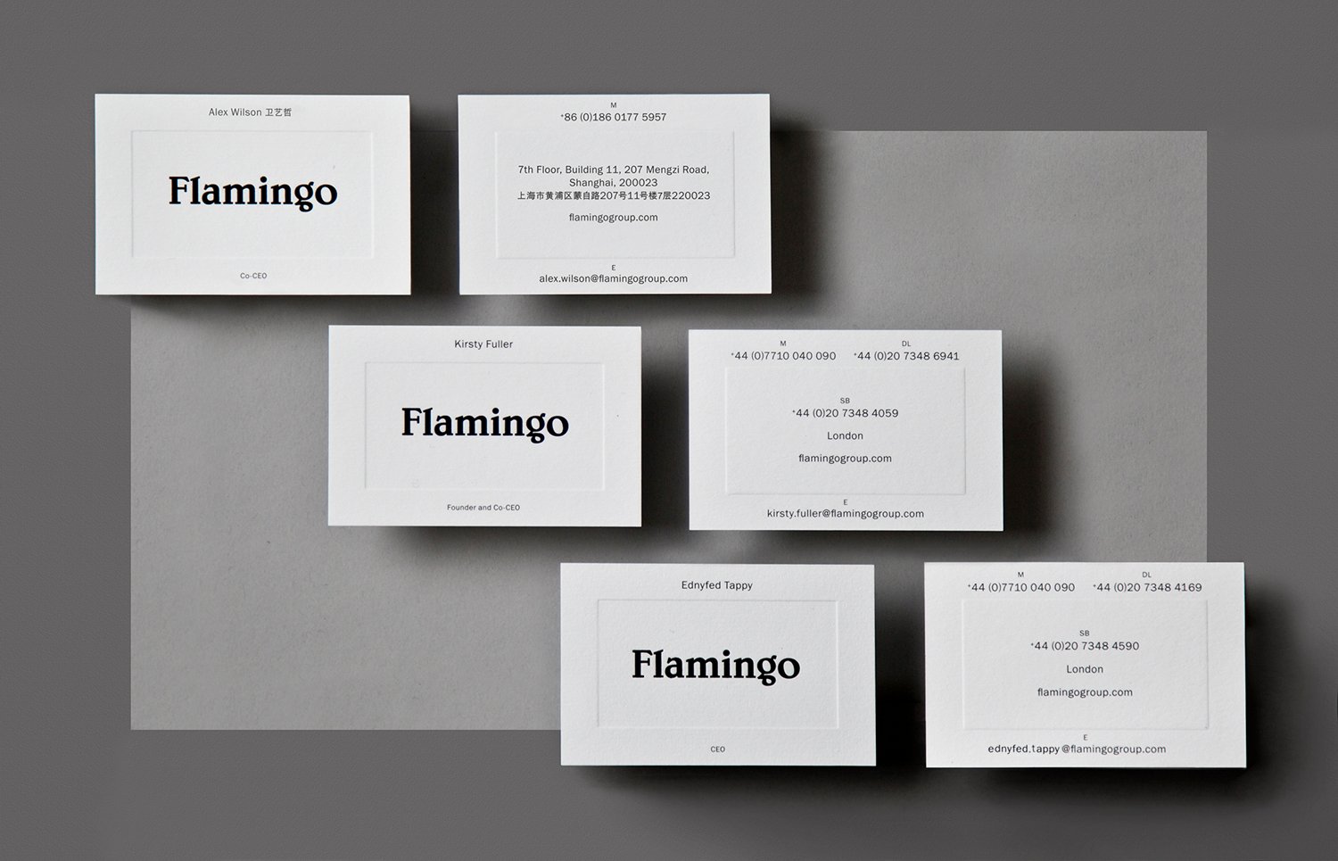 New Brand Identity for Flamingo by Bibliotheque — BP&O