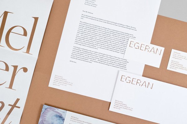 New Brand Identity for Egeran by Project Projects - BP&O