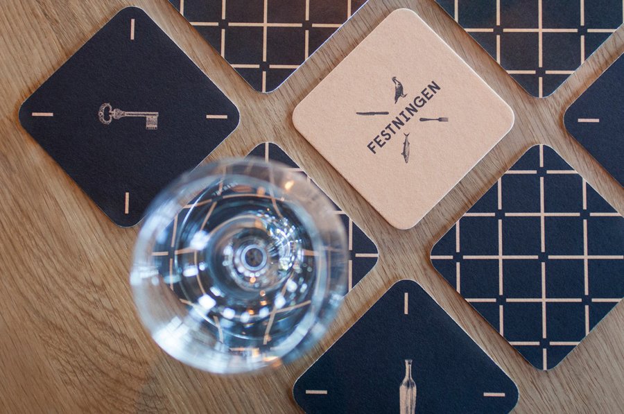 New Logo and Brand Identity for Festningen by Uniform - BP&O