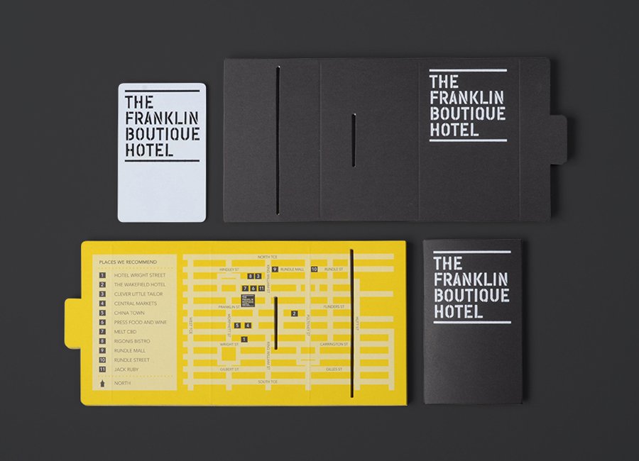 Brand Identity for The Franklin Boutique Hotel - BP&O