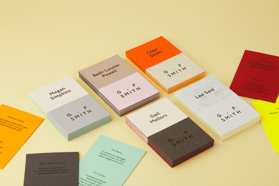 Logo and Brand Identity for G . F Smith by Made Thought - BP&O