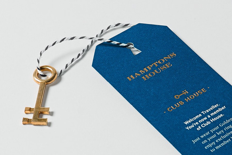 New Brand Identity for Hamptons House by Moffitt.Moffitt - BP&O