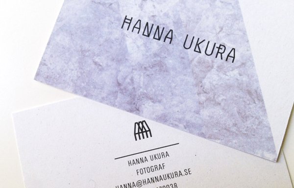 Logo and Brand Identity for Hanna Ukura by Dalston - BP&O