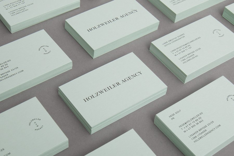 New Brand Identity for Holzweiler Agency by Bielke&Yang - BP&O