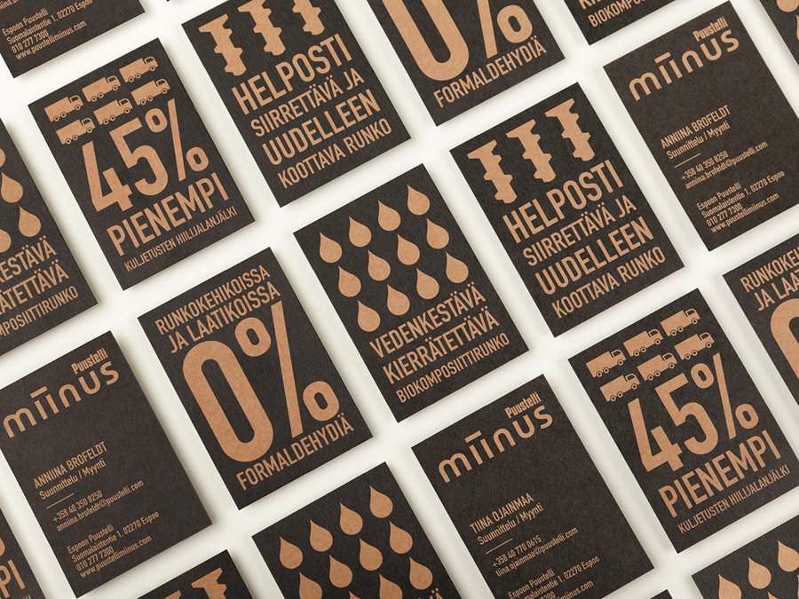 New Logo and Brand Identity for Miinus by Bond - BP&O