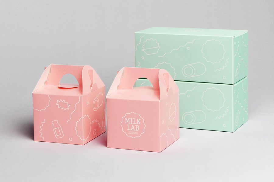New Logo and Brand Identity for Milk Lab by Studio fnt - BP&O