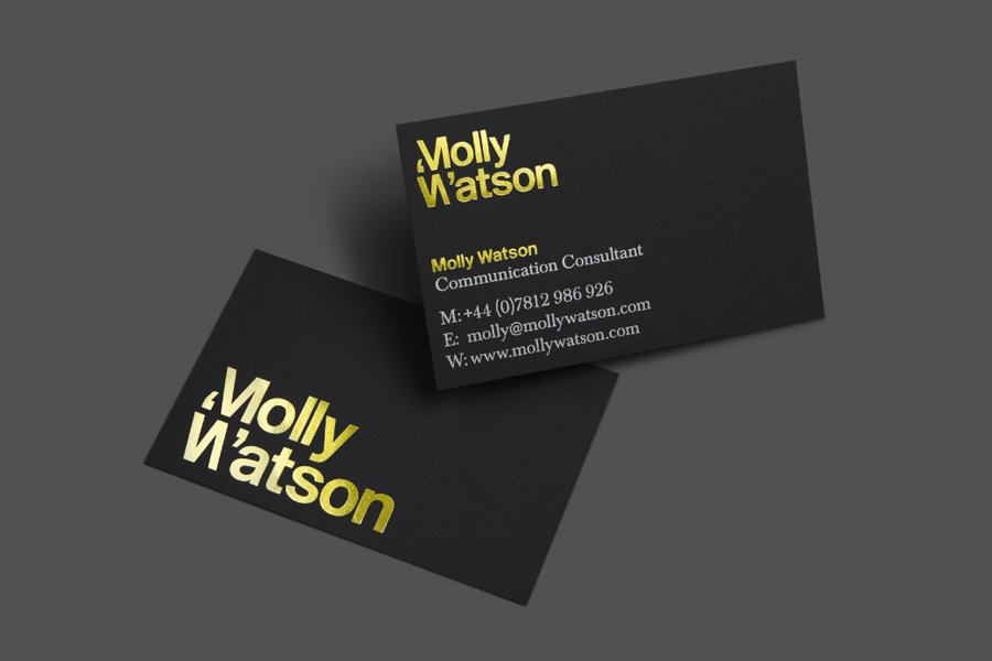 New Logo for Molly Watson by Studio Blackburn - BP&O