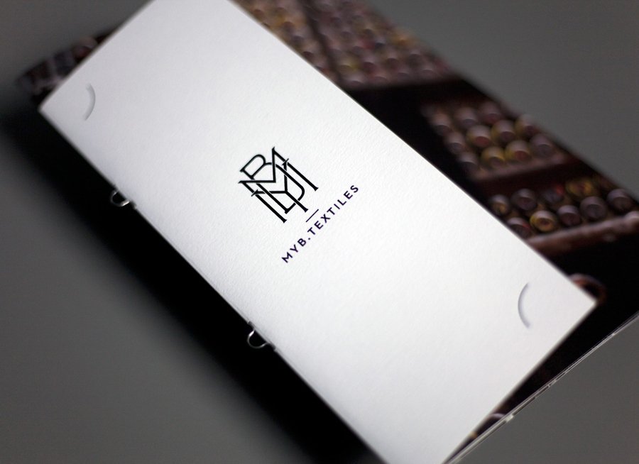 New Brand Identity for MYB Textiles by Graphical House - BP&O