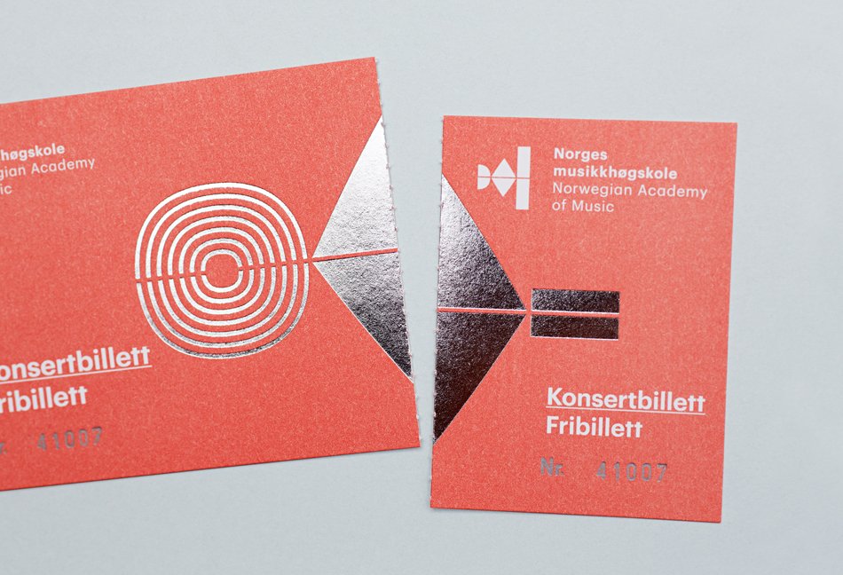 Brand Identity for the Norwegian Academy of Music - BP&O