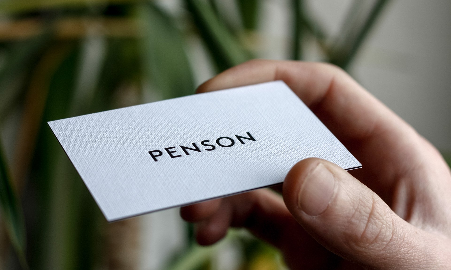 New Brand Identity for Penson Group by She Was Only - BP&O