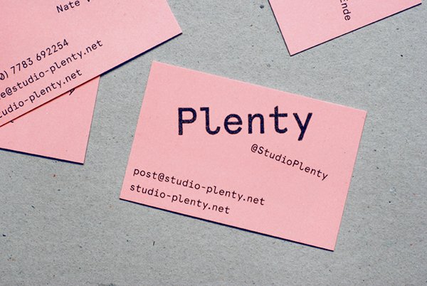 New Logo and Brand Identity for Plenty by Åh - BP&O