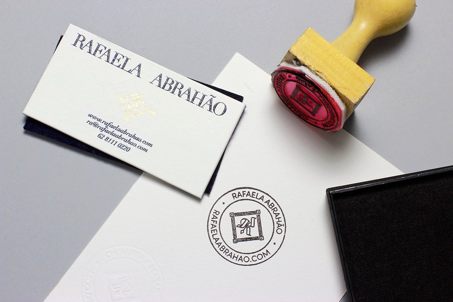 New Brand Identity for Rafaela Abrahão by BR/Bauen - BP&O