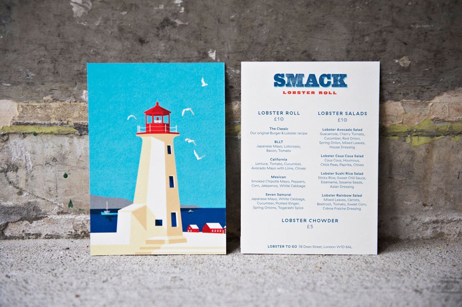New Logo for Smack Lobster Roll by & Smith — BP&O