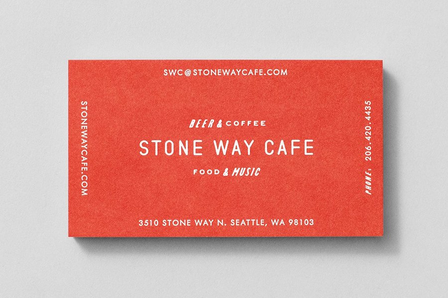 New Logo for Stone Way Cafe by Shore — BP&O
