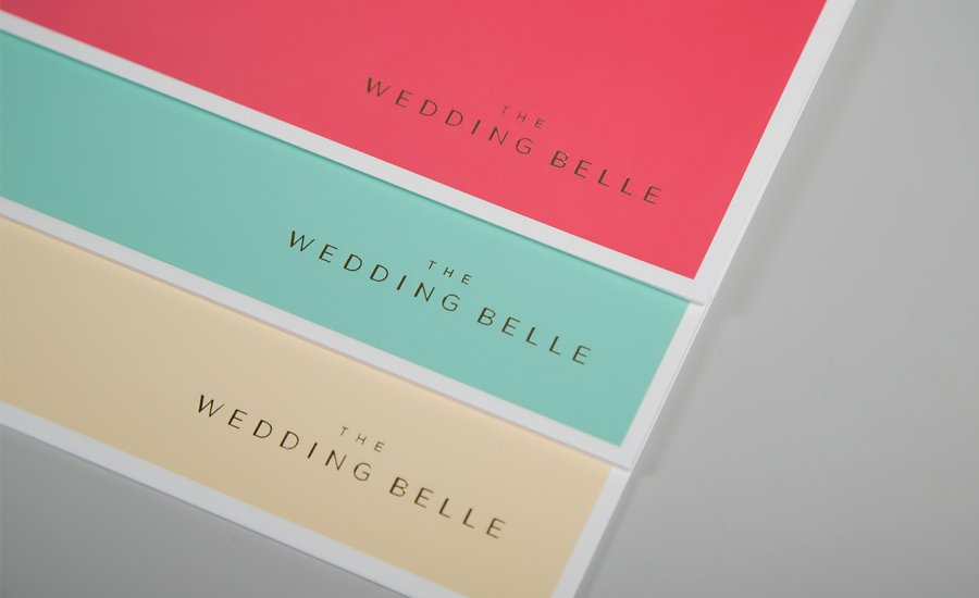 New Brand Identity for The Wedding Belle by Ghost - BP&O