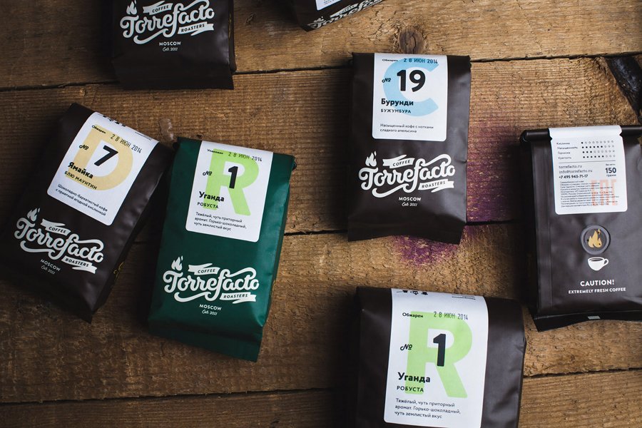 New Packaging for Torrefacto by Fork — BP&O