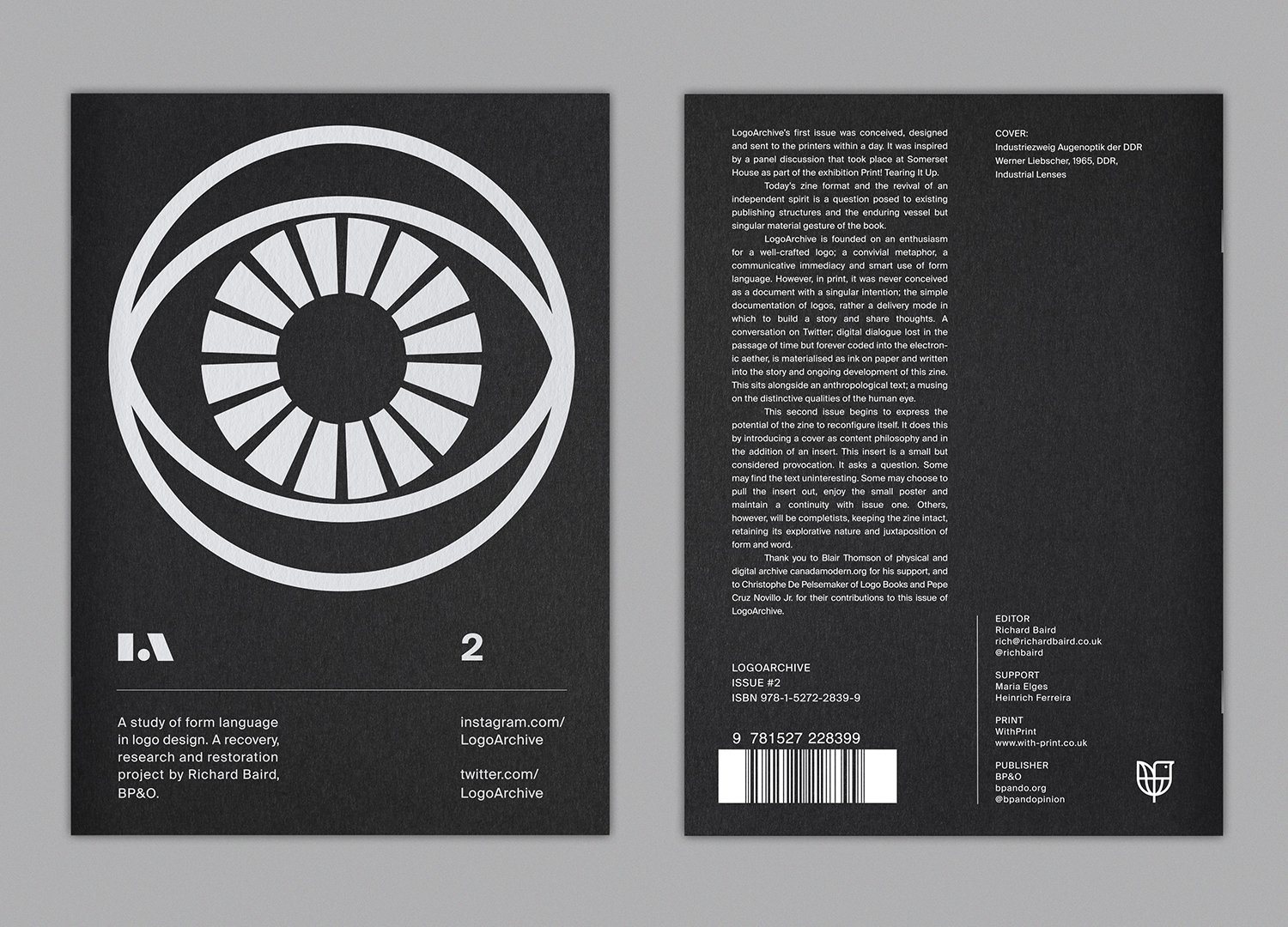 LogoArchive Issue 2 — BP&O
