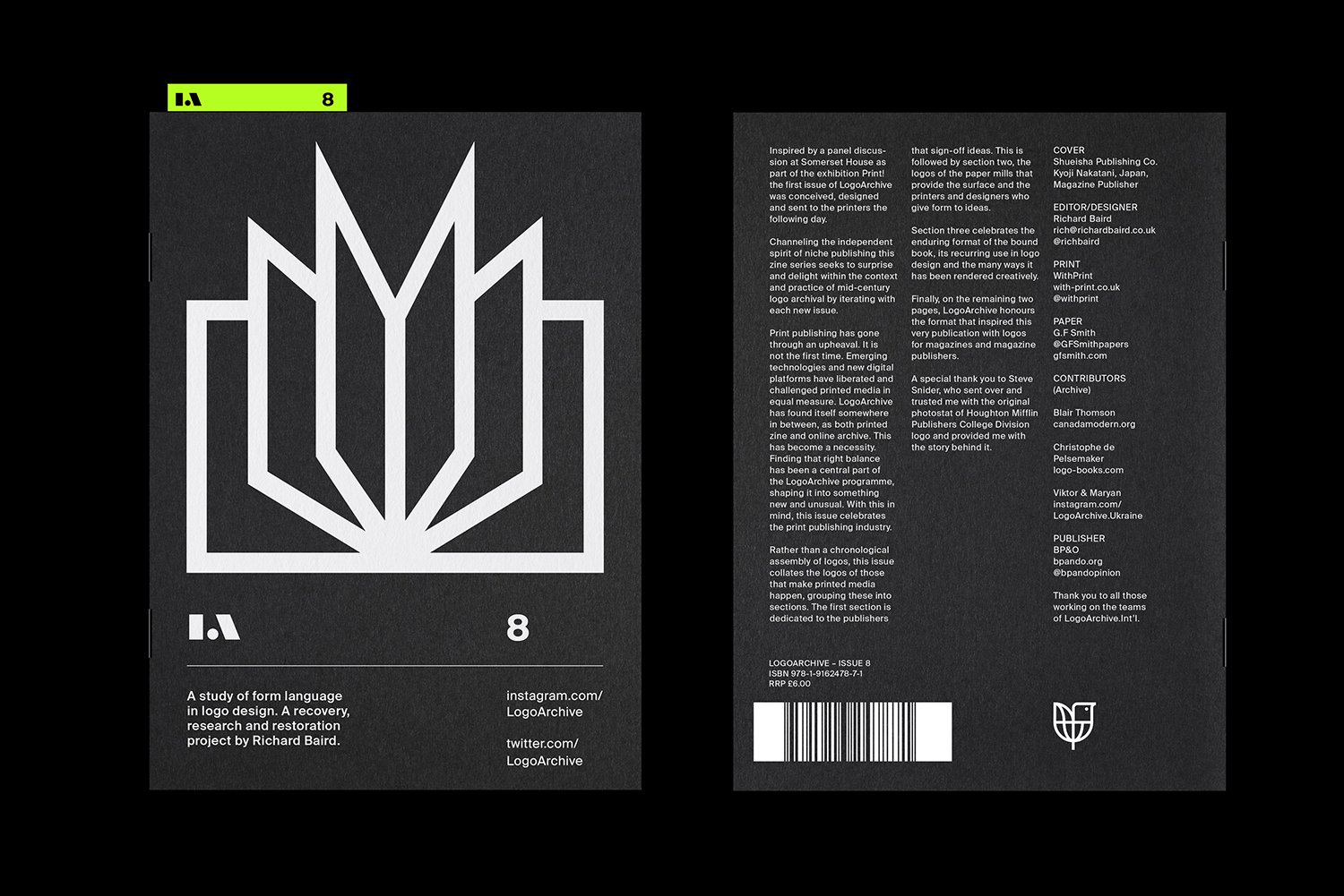 LogoArchive Issue 8 — BP&O