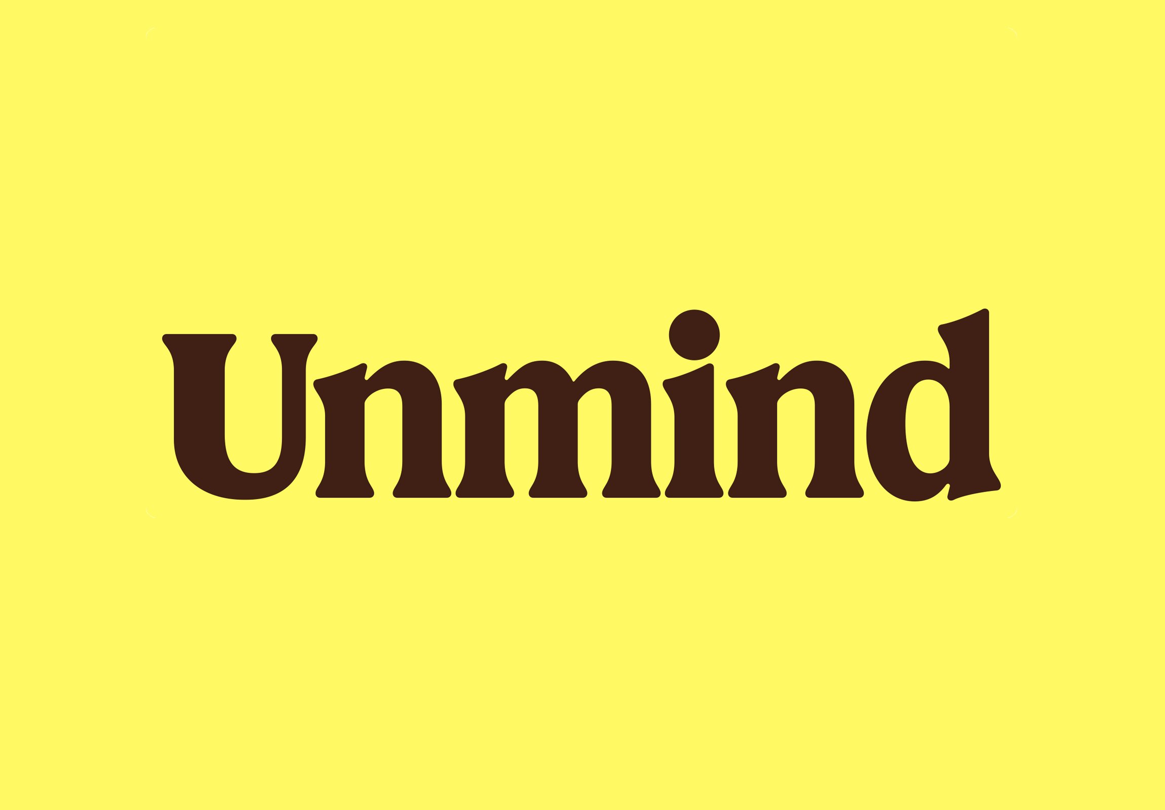 New Brand Identity for Unmind by Ragged Edge — BP&O
