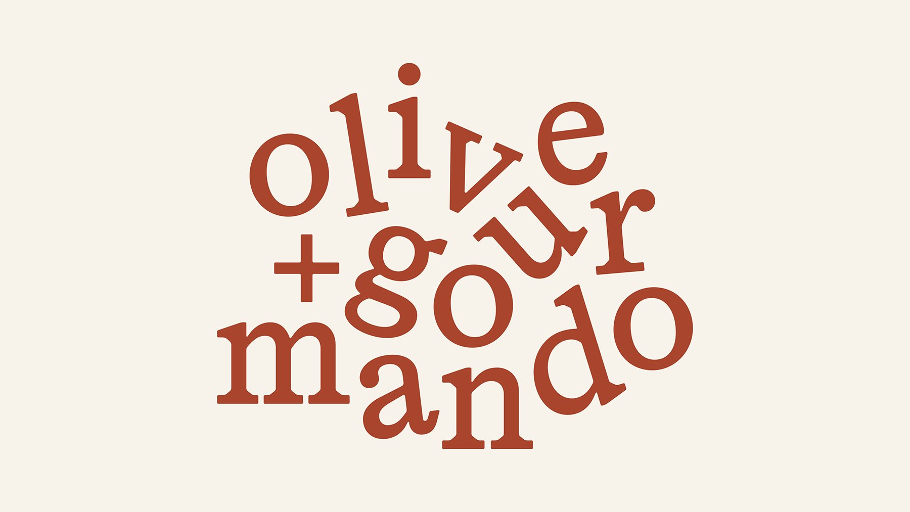 Olive + Gourmando by Caserne — BP&O - Branding, Packaging and Opinion